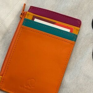 Colorful Leather Card Holder